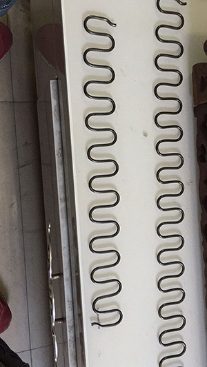 Anti primavere del sofà di Zig Zag della tappezzeria del nastro metallico della ruggine, molle elicoidali della mobilia